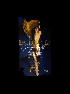 Vino Resurrecto Singulart Carmenere - Azul 2