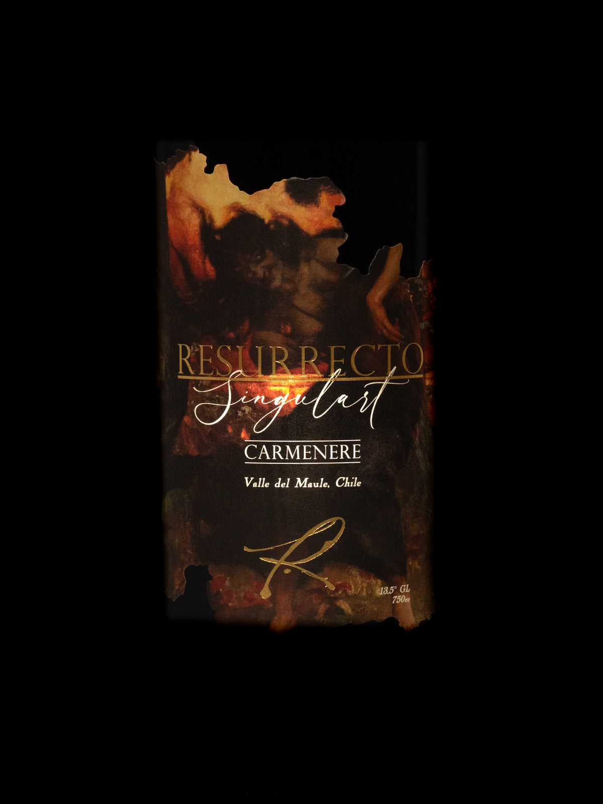 Vino Resurrecto Singulart Carmenere - Naranjo